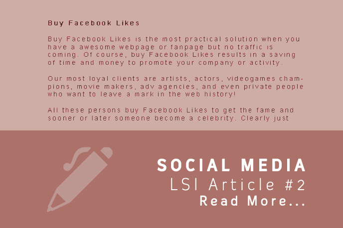 LSI SOCIAL MEDIA